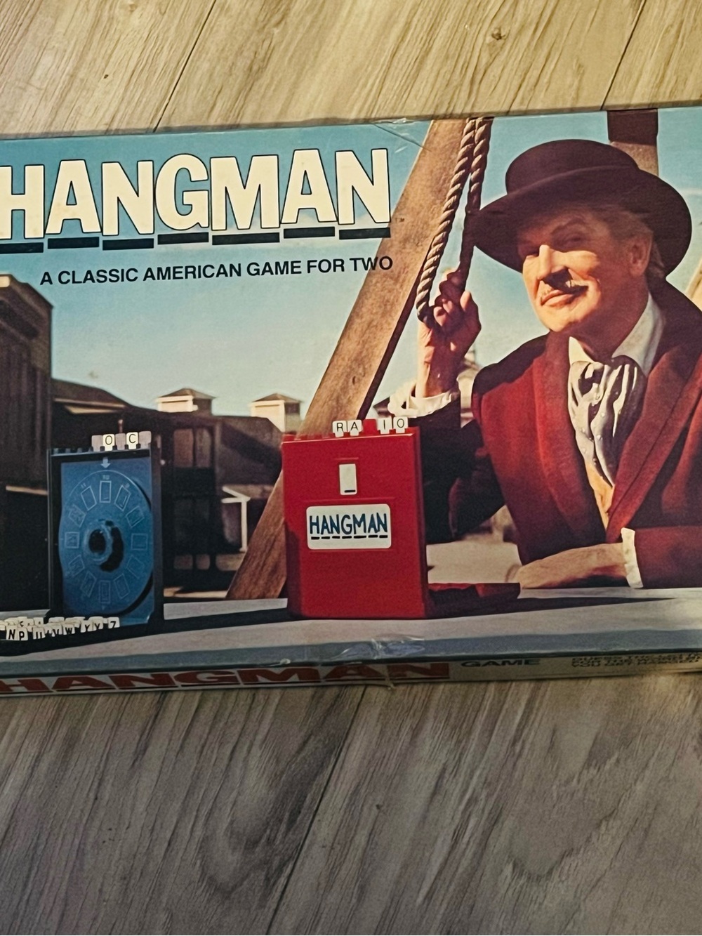 Hangman Vincent Price Board Game Vintage 1976 Milton Bradley 99% Complete #4623